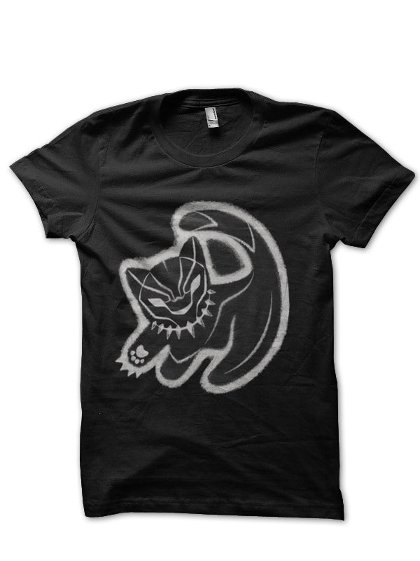 The Panther King Half Sleeve T-Shirt Hoodie, Sweatshirt | PureTeeCo.com