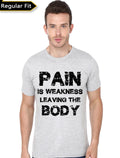 Pain Grey Tee Hoodie, Sweatshirt | PureTeeCo.com
