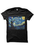 Painting Black T-Shirt Hoodie, Sweatshirt | PureTeeCo.com