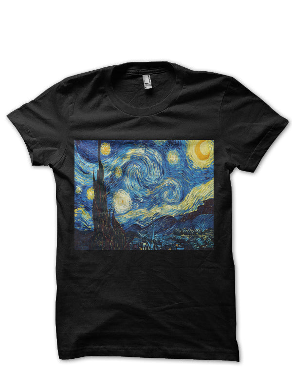 Painting Black T-Shirt Hoodie, Sweatshirt | PureTeeCo.com