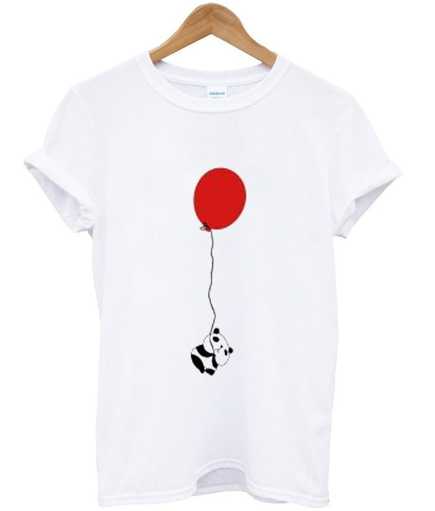 panda balloon t-shirt Hoodie, Sweatshirt | PureTeeCo.com