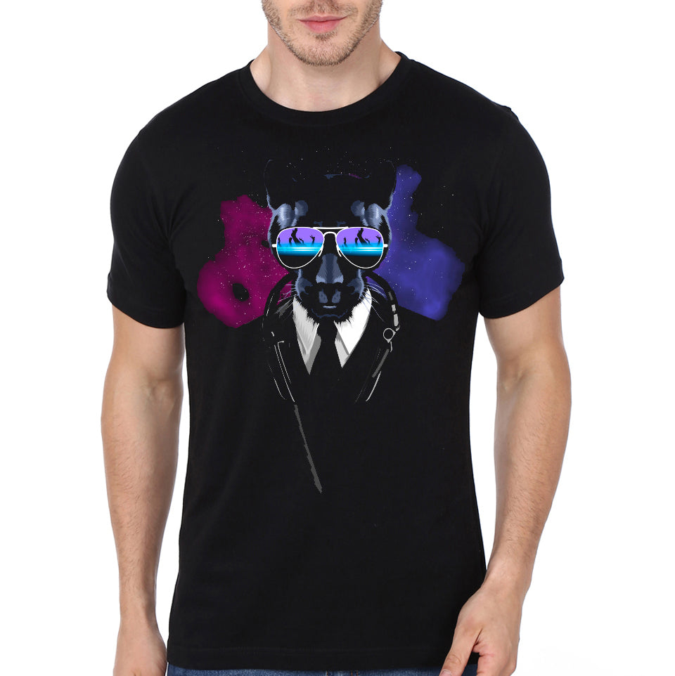 Disco Jockey Panther Black T-Shirt Hoodie, Sweatshirt | PureTeeCo.com