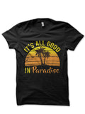 Paradise Black T-Shirt Hoodie, Sweatshirt | PureTeeCo.com