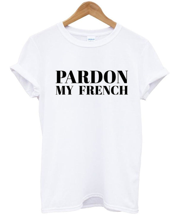 pardon my french tshirt Hoodie, Sweatshirt | PureTeeCo.com