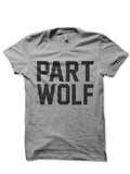 Part Wolf Navy Blue T-Shirt Hoodie, Sweatshirt | PureTeeCo.com