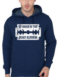 By The Order Of Peaky Blinders Navy Blue Hoodie T-Shirts, Sweatshirt | PureTeeCo.com