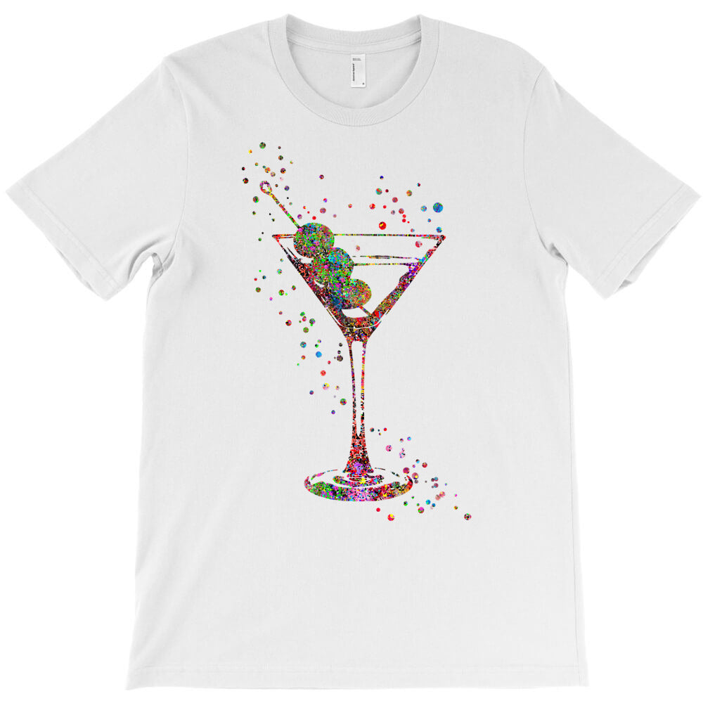 glass of martinis t shirt T-Shirt Hoodie, Sweatshirt | PureTeeCo.com