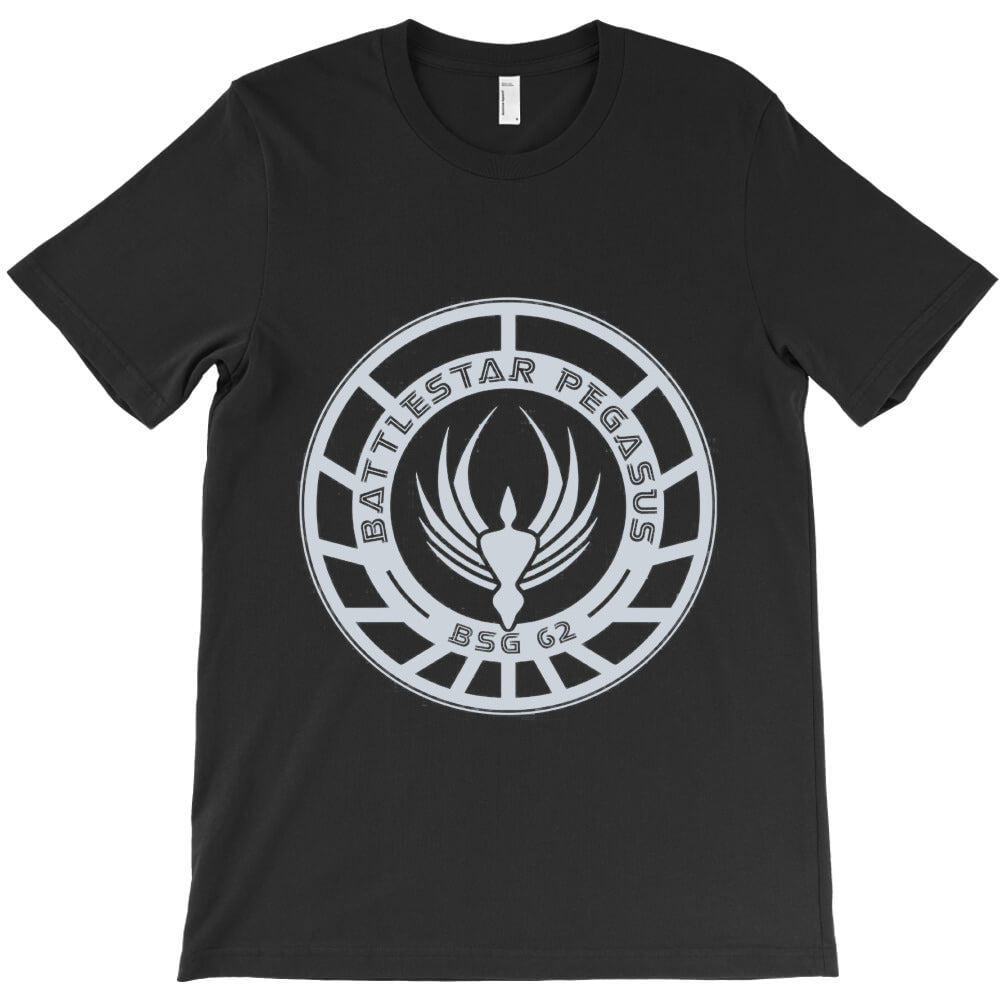 bsg, pegasus badge,battlestar galactica science fiction sci fi tv show T-Shirt Hoodie, Sweatshirt | PureTeeCo.com