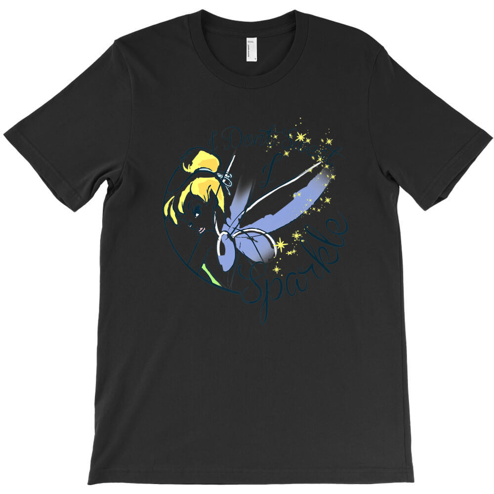 Peter Pan Tinkerbell Sweat Sparkle T-Shirt Hoodie, Sweatshirt | PureTeeCo.com