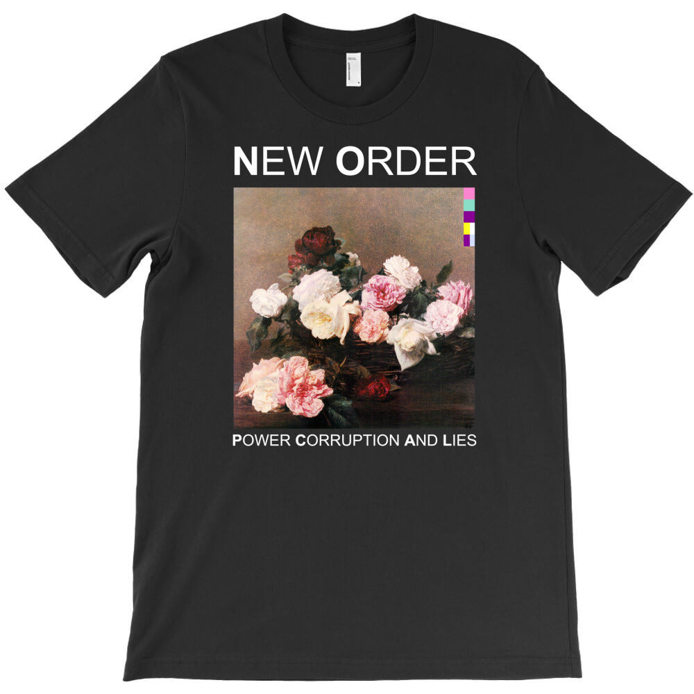 new order power corruption and lies T-Shirt Hoodie, Sweatshirt | PureTeeCo.com