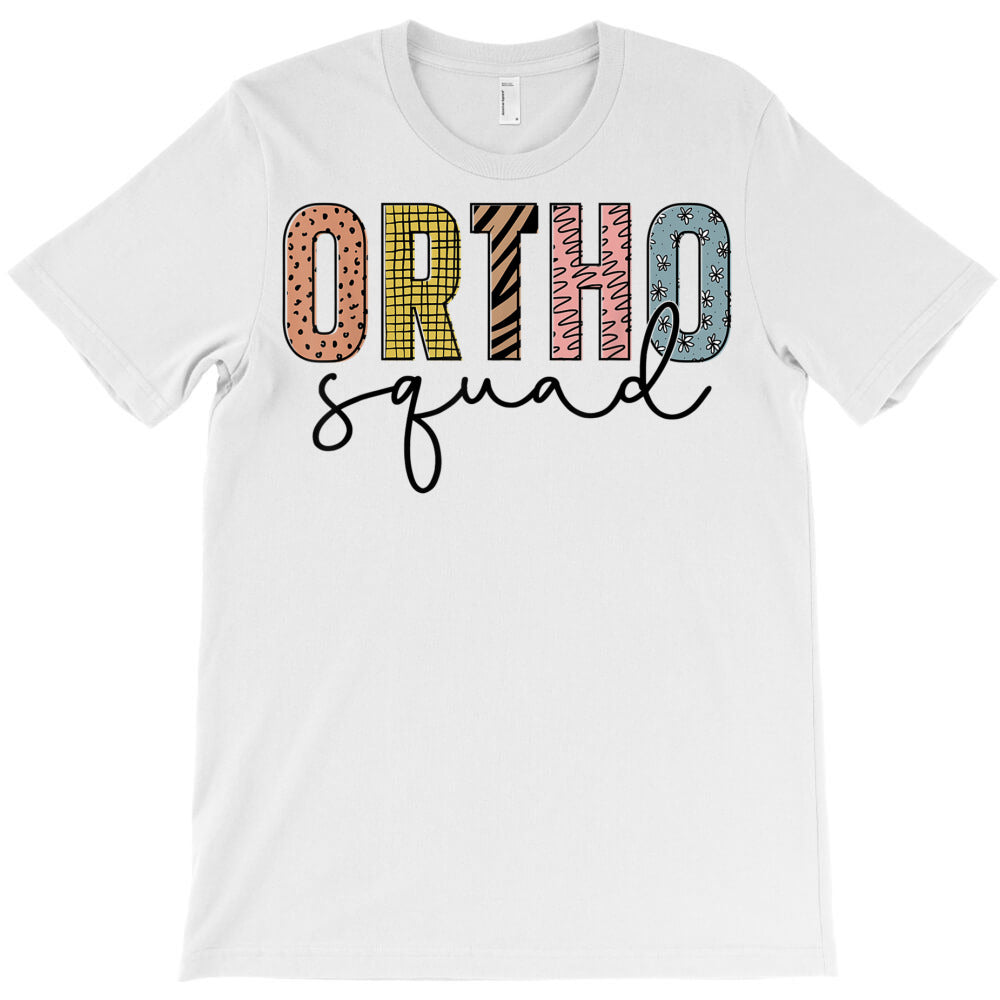 ortho squad orthopedics nurse doctor assistant m T-Shirt Hoodie, Sweatshirt | PureTeeCo.com