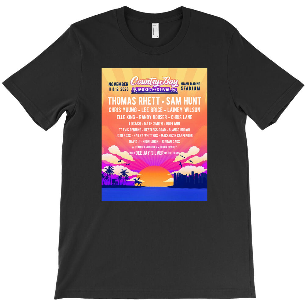 COUNTRY BAY MUSIC FESTIVAL 2023 T-Shirt