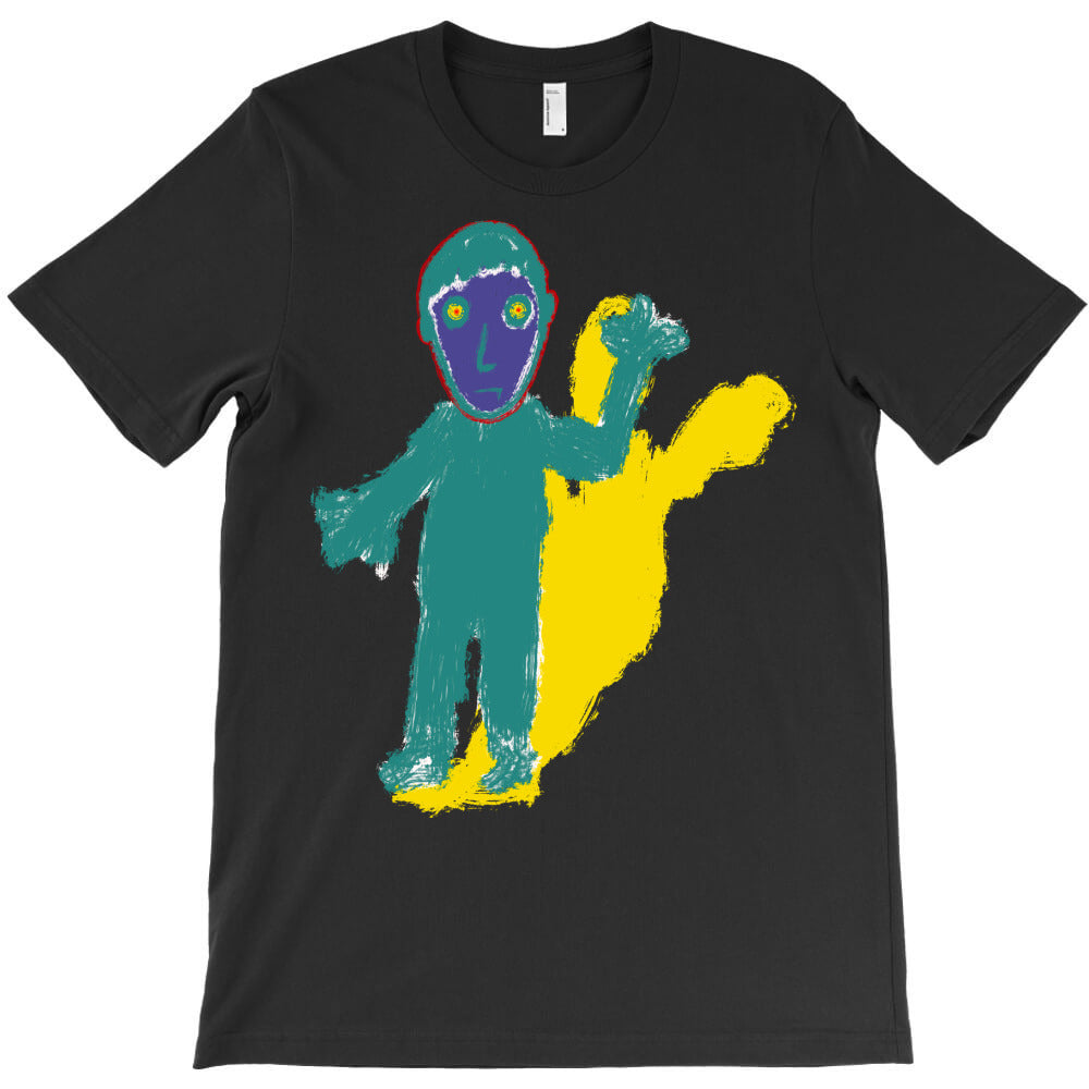 abstract colorful figure T-Shirt