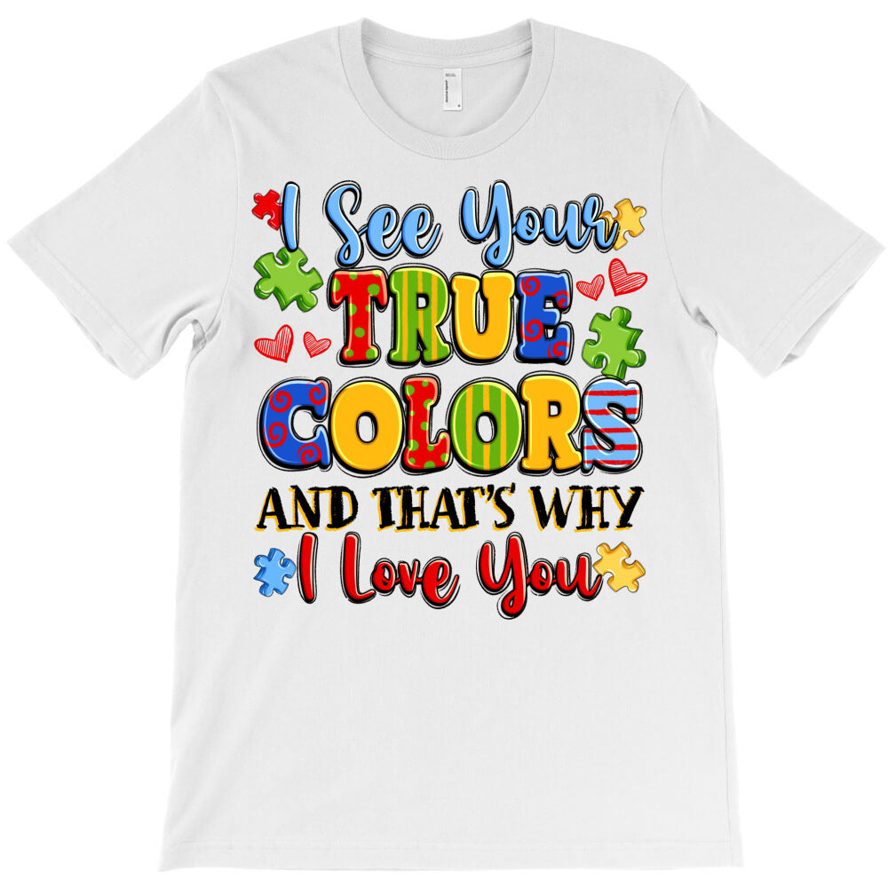 colorful love message T-Shirt