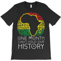 One Month Cant Hold Our History Pan African Black T-Shirt Hoodie, Sweatshirt | PureTeeCo.com
