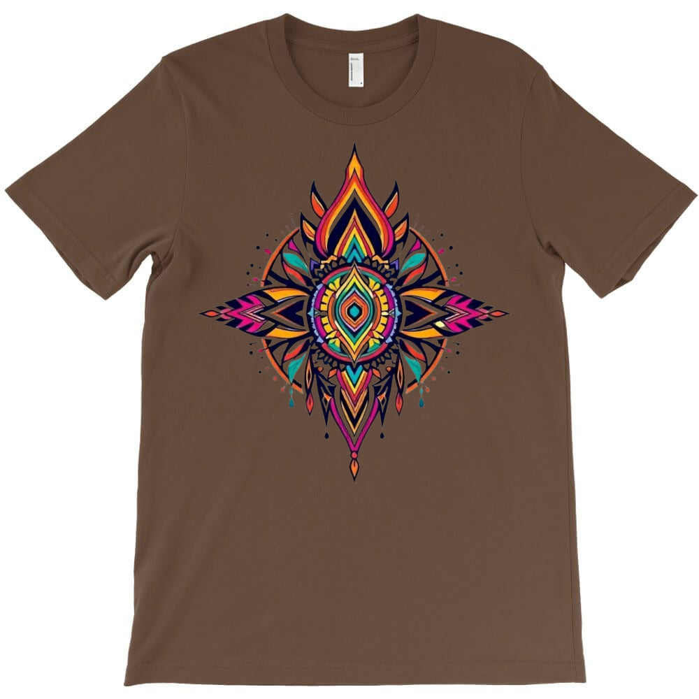 vibrant mandala design T-Shirt Hoodie, Sweatshirt | PureTeeCo.com
