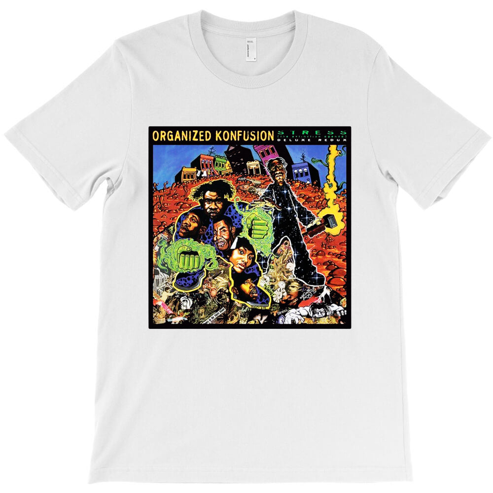 organized konfusion stress the extinction agenda T-Shirt Hoodie, Sweatshirt | PureTeeCo.com