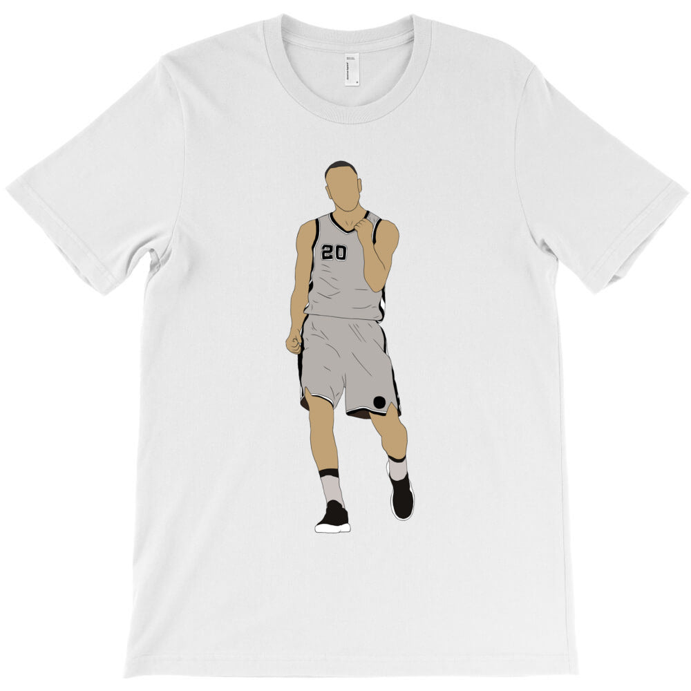 manu ginobili celebration T-Shirt Hoodie, Sweatshirt | PureTeeCo.com