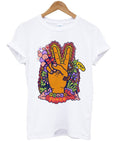 peace power t-shirt Hoodie, Sweatshirt | PureTeeCo.com