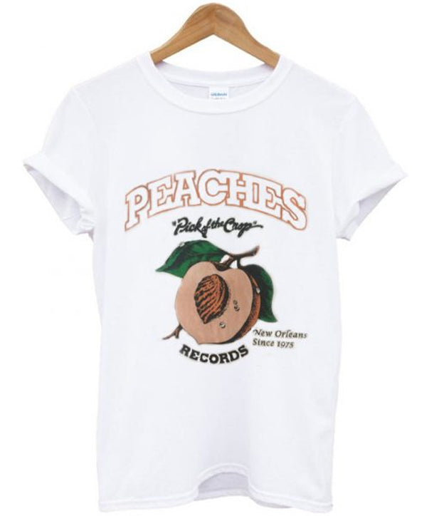 peaches record t shirt Hoodie, Sweatshirt | PureTeeCo.com