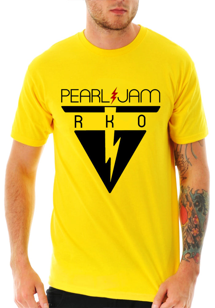 Pearl Jam Yellow T-Shirt Hoodie, Sweatshirt | PureTeeCo.com