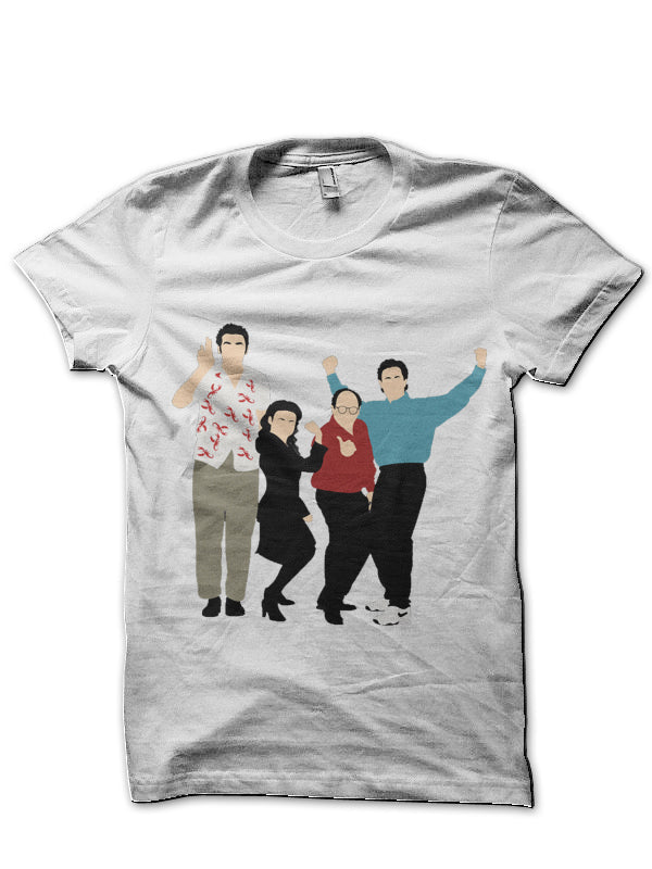 Seinfeld White T-Shirt Hoodie, Sweatshirt | PureTeeCo.com