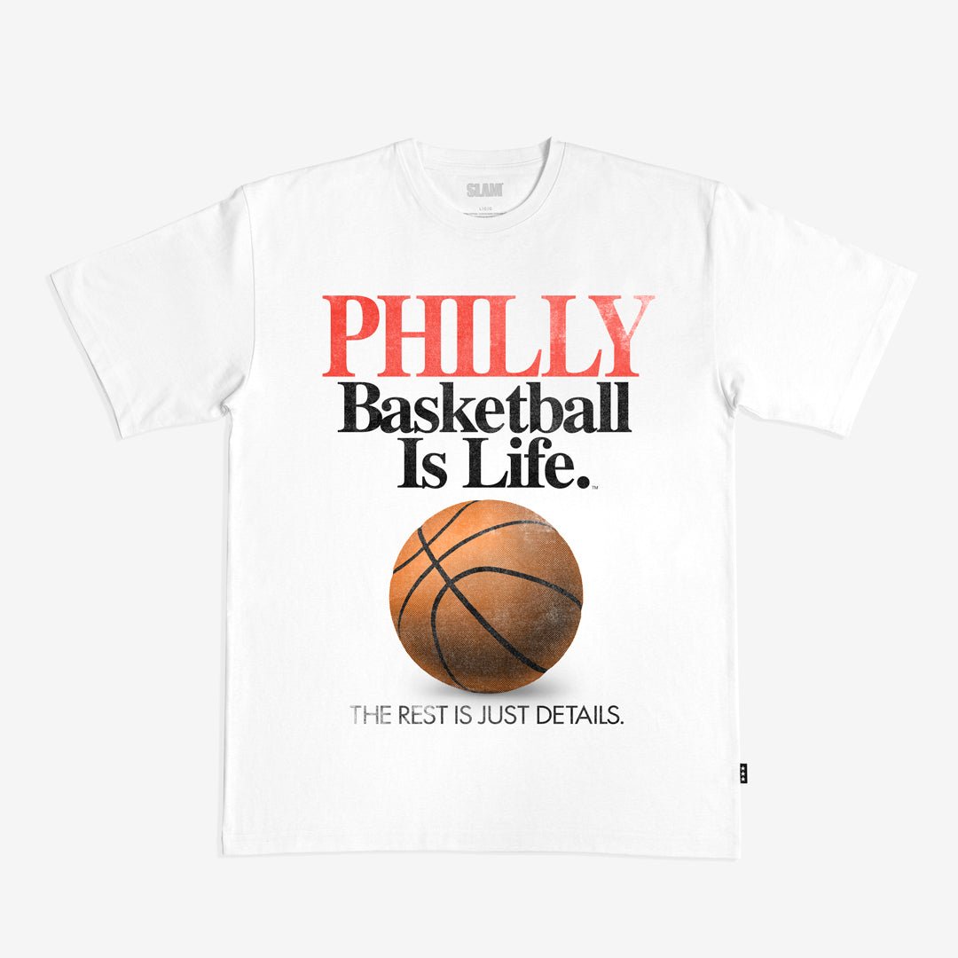 Basketball Is Life‚Ñ¢ Heavy Tee - Philly Hoodie, Sweatshirt | PureTeeCo.com