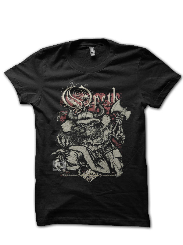 Opeth Black Half Sleeve T-Shirt Hoodie, Sweatshirt | PureTeeCo.com