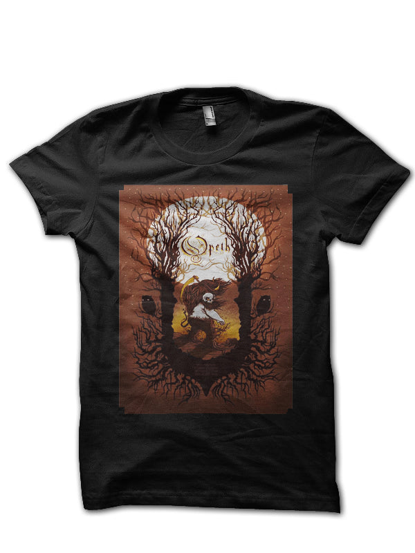 Opeth Black Half Sleeve T-Shirt Style001 Hoodie, Sweatshirt | PureTeeCo.com