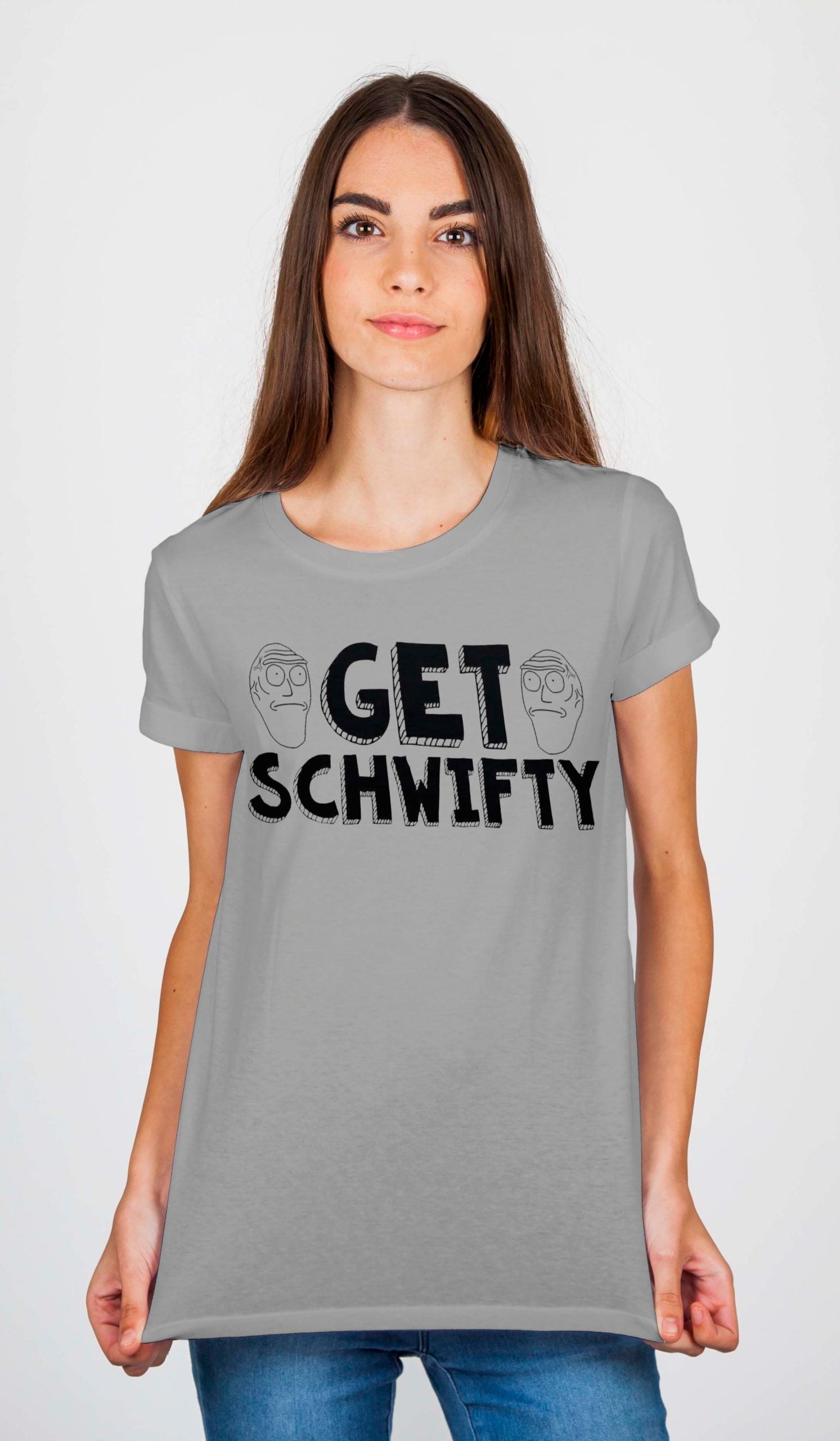 Get Schwifty Grey T-Shirt Hoodie, Sweatshirt | PureTeeCo.com