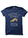 Pizza Half Sleeve T-Shirt Hoodie, Sweatshirt | PureTeeCo.com