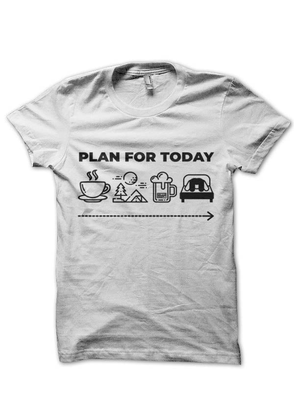 Plan For Today Half Sleeve T-Shirt Hoodie, Sweatshirt | PureTeeCo.com