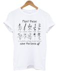 plant these save the bees t-shirt Hoodie, Sweatshirt | PureTeeCo.com