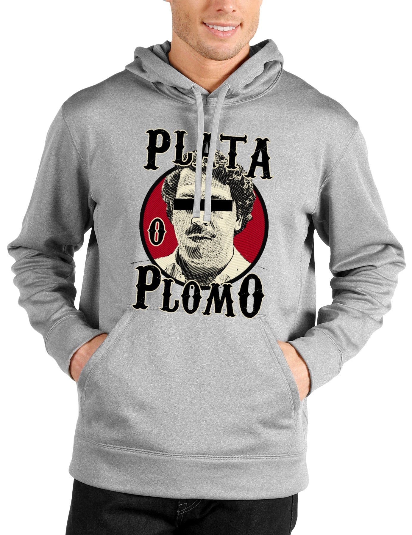 Narcos Grey Hoodie T-Shirts, Sweatshirt | PureTeeCo.com
