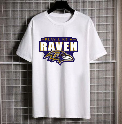 play like a raven tshirt Hoodie, Sweatshirt | PureTeeCo.com