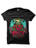 Play Or Die Black Tee Hoodie, Sweatshirt | PureTeeCo.com