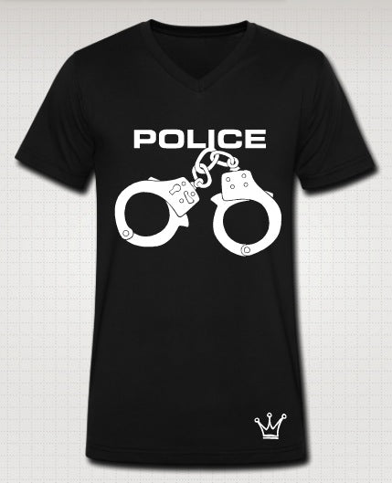 Police V-Neck T-Shirts, Hoodie, Sweatshirt | PureTeeCo.com
