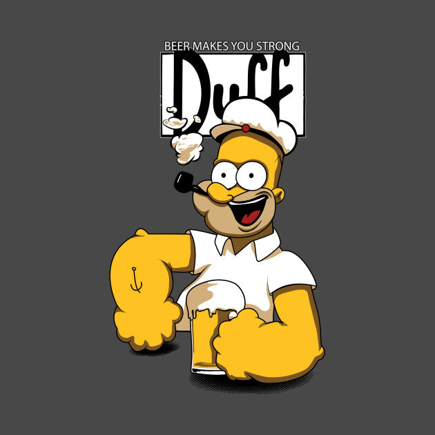 Popeye Simpson T-Shirt Hoodie, Sweatshirt | PureTeeCo.com