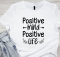 positive mind Motivational Quotes T-shirt thd Hoodie, Sweatshirt | PureTeeCo.com