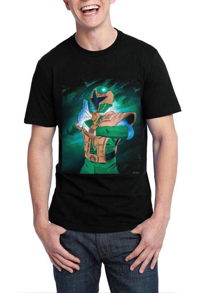 Power Rangers Black T-Shirt Hoodie, Sweatshirt | PureTeeCo.com