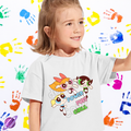 POWER GALS TEE - FUN KIDS RUN Hoodie, Sweatshirt | PureTeeCo.com (Image 1)