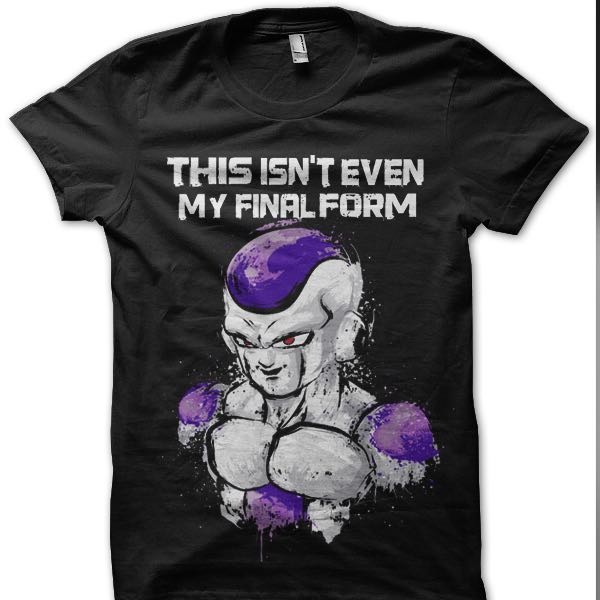 Frieza DBZ Black T-Shirt Hoodie, Sweatshirt | PureTeeCo.com