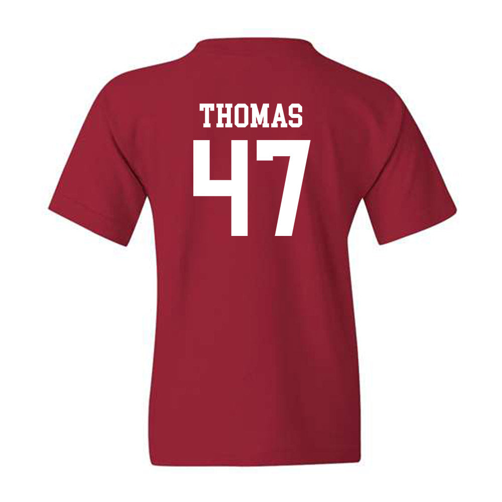 Alabama - Football Alumni : Logan Thomas - Youth T-Shirt Generic Shersey Hoodie, Sweatshirt | PureTeeCo.com (Image 2)