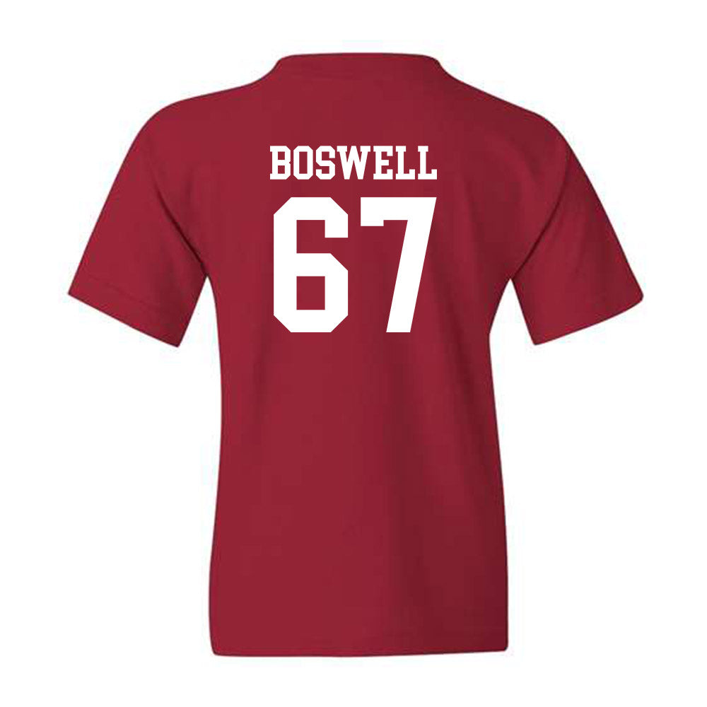 Alabama - Football Alumni : John Boswell - Youth T-Shirt Generic Shersey Hoodie, Sweatshirt | PureTeeCo.com (Image 2)
