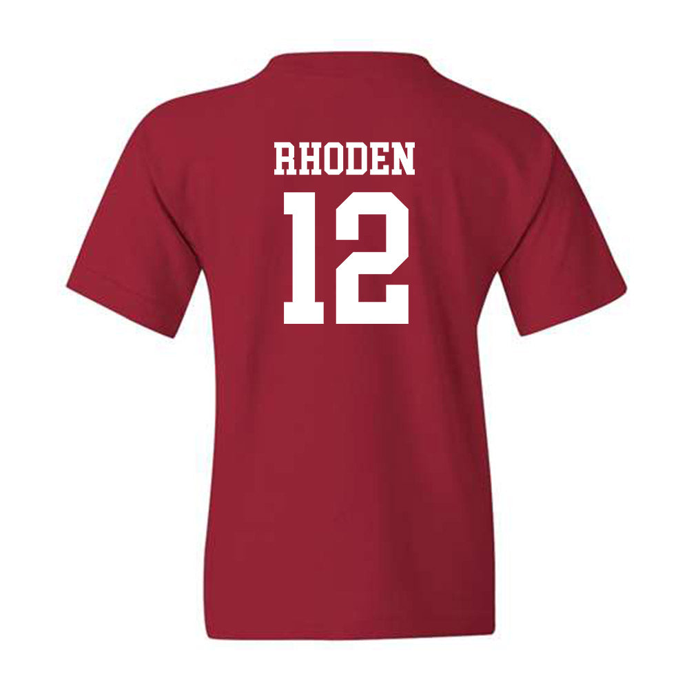 Alabama - Football Alumni : Steve Rhoden - Youth T-Shirt Generic Shersey Hoodie, Sweatshirt | PureTeeCo.com (Image 2)