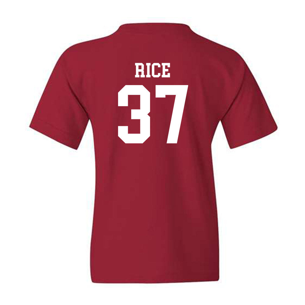 Alabama - Football Alumni : Jonathan Rice - Youth T-Shirt Generic Shersey Hoodie, Sweatshirt | PureTeeCo.com (Image 2)