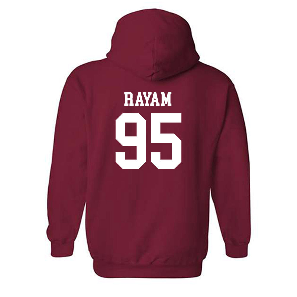 Alabama - Football Alumni : Thomas Rayam - Hooded Sweatshirt Generic Shersey T-Shirts, Hoodie | PureTeeCo.com (Image 2)