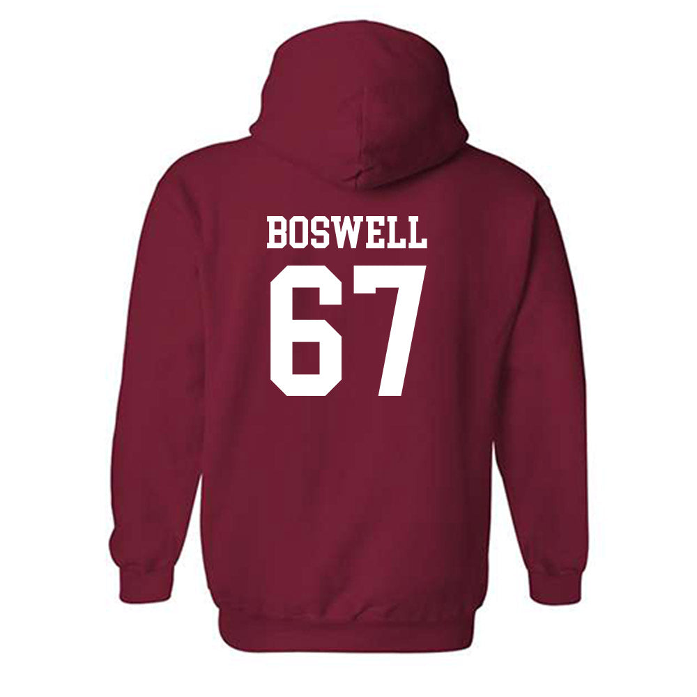 Alabama - Football Alumni : John Boswell - Hooded Sweatshirt Generic Shersey T-Shirts, Hoodie | PureTeeCo.com (Image 2)
