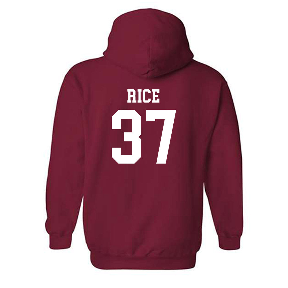 Alabama - Football Alumni : Jonathan Rice - Hooded Sweatshirt Generic Shersey T-Shirts, Hoodie | PureTeeCo.com (Image 2)