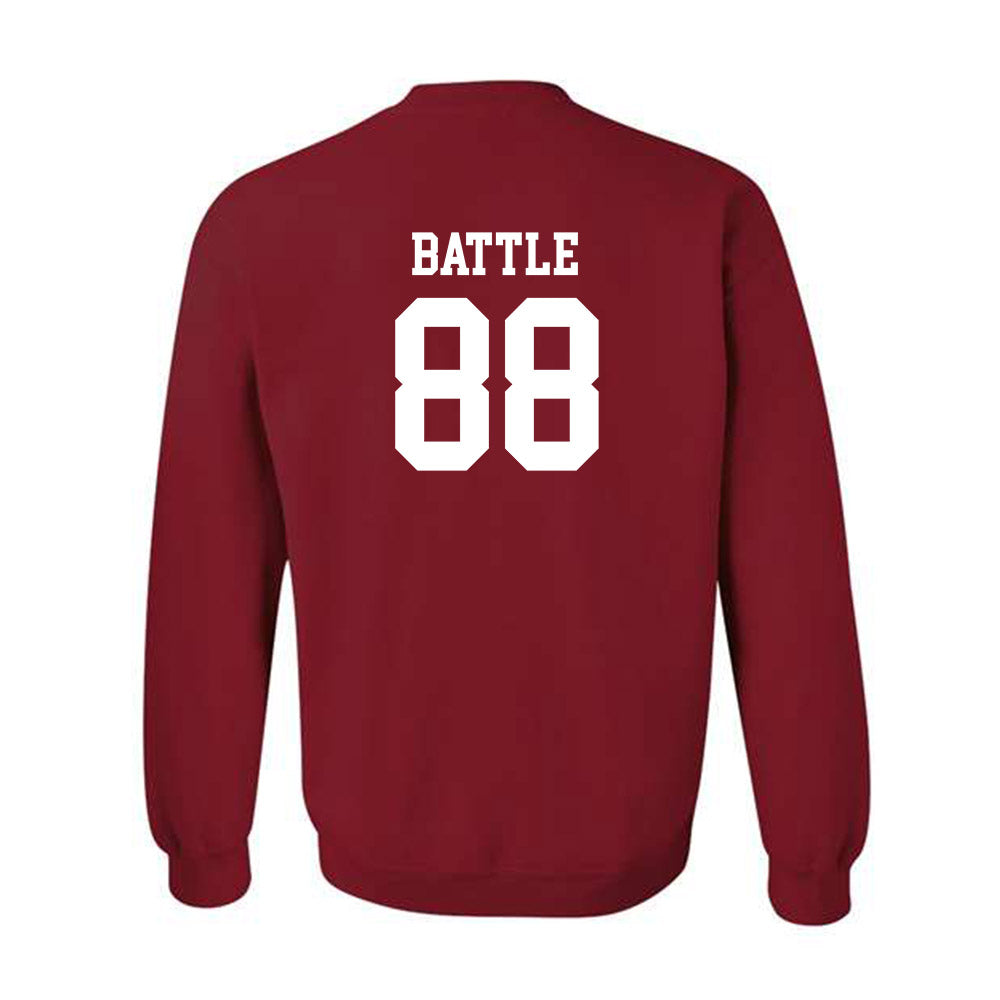 Alabama - Football Alumni : Marco Battle - Crewneck Sweatshirt Generic Shersey T-Shirts, Hoodie | PureTeeCo.com (Image 2)